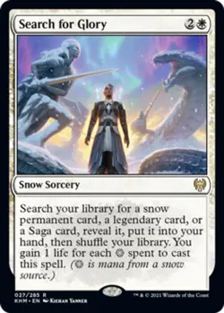 1 x Search for Glory - Kaldheim - NM-Mint - MTG - Image 1