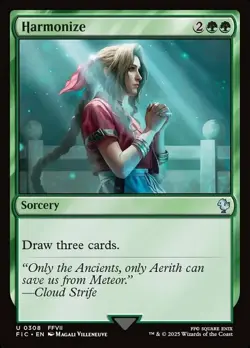 4 x Harmonize - Commander: Final Fantasy - NM-Mint - MTG - Image 1