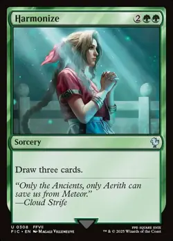 4 x Harmonize - Commander: Final Fantasy - NM-Mint - MTG - Image 2