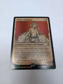 Delina, Wild Mage (Showcase) Adventures in the Forgotten Realms Foil - Image 1