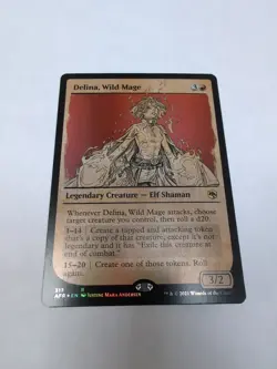 Delina, Wild Mage (Showcase) Adventures in the Forgotten Realms Foil - Image 3