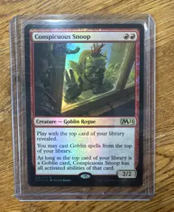 MTG Conspicuous Snoop Foil Promo - Image 9