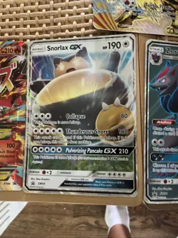 Pokemon Jumbo Card Lot Including Ash- Greeninja, Snorlax, And Others - Image 8