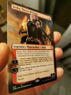 Jeska, Three Time Renaissance Commander Legends Fullart Jeska,Thrice Reborn MTG - Image 6