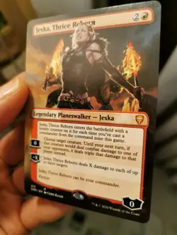 Jeska, Three Time Renaissance Commander Legends Fullart Jeska,Thrice Reborn MTG - Image 7