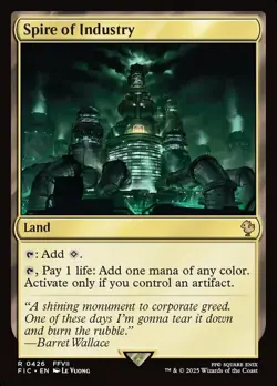 4 x Spire of Industry - Commander: Final Fantasy - NM-Mint - MTG - Image 2