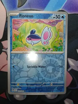 Finneon 035/142 & Lumineon 036/142 Stellar Crown Reverse Holo Pokemon Cards - Image 7