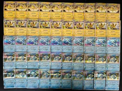 100 Eevee R  Holo Half Arts Lot Set Pokemon Japanese Cards F397 - Image 4