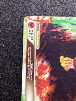 Pokemon TCG Ho-oh Legend Top - 111/123 Holo HGSS Ultra Rare LP Card  - Image 2