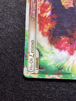 Pokemon TCG Ho-oh Legend Top - 111/123 Holo HGSS Ultra Rare LP Card  - Image 3