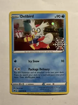 Delibird - (Holiday Calendar) 032/198 Miscellaneous Cards & Products Holo - Image 1