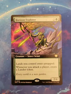 x1 Horizon Explorer Extended Art MTG Commander: Edge of Eternities NM SHIPS NOW - Image 1