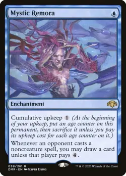 MTG - Mystic Remora - DMR 059/261 - Dominaria Remastered - Rare - Magic - Image 1