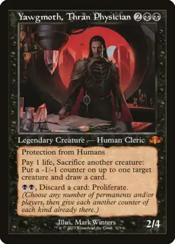 MTG - Yawgmoth, Thran Physician - Retro Frame - DMR 315 - Dominaria Remastered - Image 1