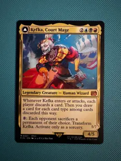MTG FINAL FANTASY Kefka, Court Mage /Ruler of Ruin Mythic NM NON FOIL - Image 1