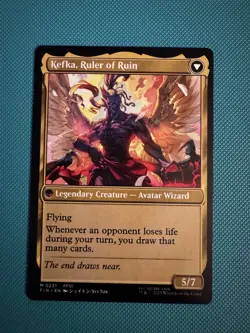 MTG FINAL FANTASY Kefka, Court Mage /Ruler of Ruin Mythic NM NON FOIL - Image 2