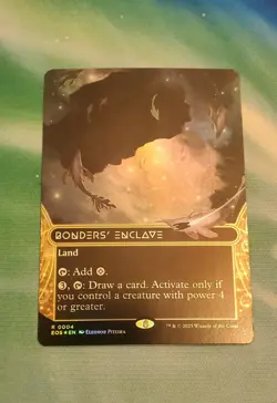 x1 Bonders' Enclave (0004) - Foil - Borderless R MTG Edge of Eternities: Stellar - Image 1