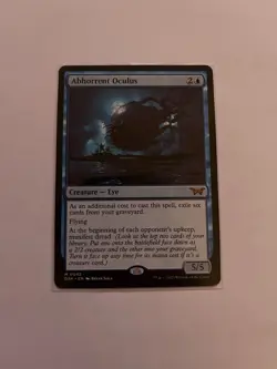 Abhorrent Oculus, MTG Duskmourn: House of Horror Regular, NM-M Unplayed 0042 - Image 1