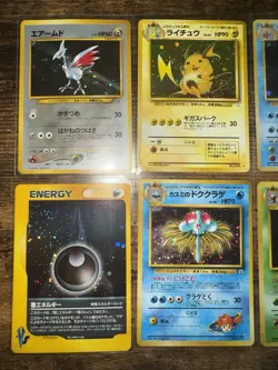 Pokemon Vintage Japanese Holo Base Set / Expedition / Gym Heroes Card Lot LP/MP - Image 2