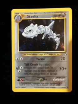 Steelix Pokemon Neo Genesis 15/111 Unlimited Edition Holo Rare - Image 1