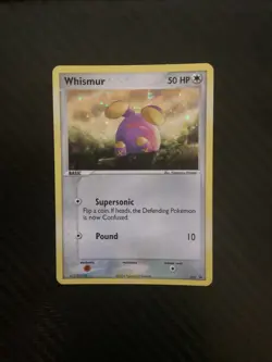 Pokemon TCG Cosmos Holo Whismur - 019 - Black Star Promo - LP - Image 1
