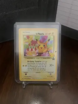 Celebrations Stamped BIRTHDAY PIKACHU Nm/Mint Or Better Pokemon Card #24 Promo - Image 1
