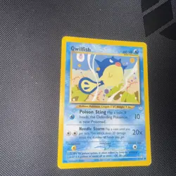 Pokemon Card Qwilfish - 49/64 - Neo Revelation Common WOTC - Image 1