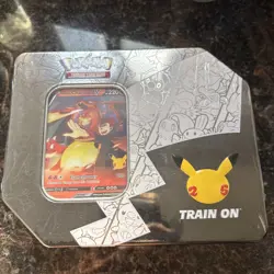 Nintendo Pokémon TCG Card: Celebrations Lance's Charizard In Large Tin - Image 1