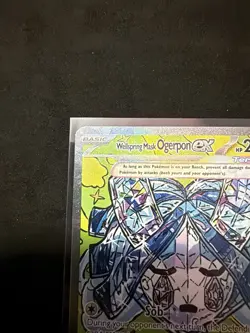 Pokemon TCG Wellspring Mask Ogerpon EX Prismatic Evolutions Holo Card 152/131 - Image 6