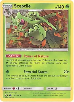 Pokemon Card - Celestial Storm 10a/168 - SCEPTILE (ALTERNATE Art holo-foil) NM/M - Image 1