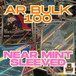 Pokemon Card Japanese Lot Set 100 Cards Art Rare AR Different Types BULK NM #11 - Image 1