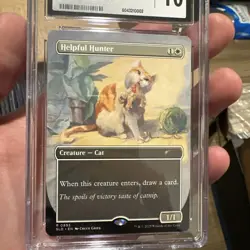 Helpful Hunter (0895) - Secret Lair Drop Series #0895 MTG CGC 10 ðŸ”¥ Low Pop - Image 2