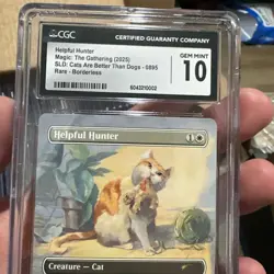 Helpful Hunter (0895) - Secret Lair Drop Series #0895 MTG CGC 10 ðŸ”¥ Low Pop - Image 5