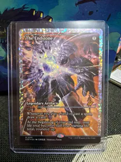 The Endstone Showcase Fracture Foil  Edge Of Eternities MTG - Image 1