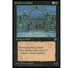 Cemetery Gate - Homelands - ART VERSION B MTG - Image 1