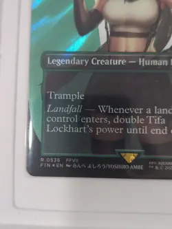 Tifa Lockhart Borderless Surge Foil MTG MAGIC the Gathering Fantasy Foil 0536 - Image 5
