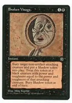 Broken Visage Homelands MTG - Image 1
