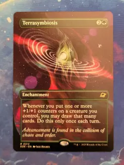x1 Terrasymbiosis - Borderless MTG Edge of Eternities NM SHIPS NOW - Image 1