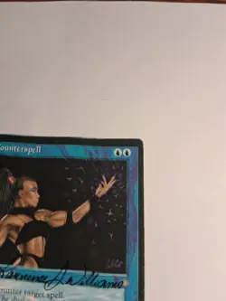 MTG Ice Age - Counterspell - HP - Magic the Gathering Autographed  - Image 4