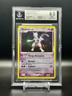 2008 Pokemon Mewtwo #9 Diamond & Pearl Majestic Dawn Holo Rare BGS 8.5 - Image 1