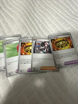 Pokemon cards Hilda Brave bangle Air Balloon Black bolt white Flare - Image 1