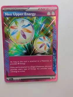 Neo Upper Energy - 162/162 - Pokemon Temporal Forces Ace Spec Rare Card NM - Image 1