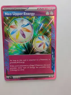 Neo Upper Energy - 162/162 - Pokemon Temporal Forces Ace Spec Rare Card NM - Image 3