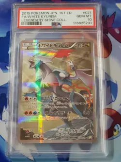 Pokemon White Kyurem - PSA 10 - Legendary Shine Collection CP2 - 1st Ed. 002/027 - Image 1