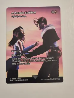 A Promise Fulfilled (Showcase) | 0039 | Uncommon | MTG X Final Fantasy - Image 1