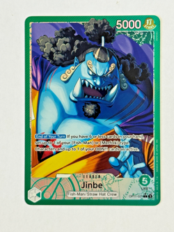 One Piece Card Game TCG Jinbe OP11-021 Alt Art Leader A Fist Of Divine Speed NM - Image 4
