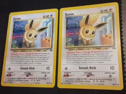 Eevee 38/75 Pokemon TCG Neo Discovery Unlimited Regular Uncommon Card WOTC LP - Image 5