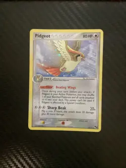 2005 Pidgeot 2/17 Pokemon TCG Pop Series 2 Holo Rare - LP - Image 1