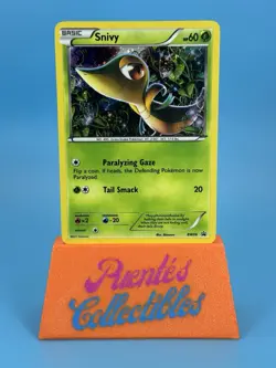 Pokemon TCG Snivy BW06 Black & White Black Star Promo Holo NM+ - Image 1