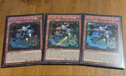 X3  YUGIOH!  Maliss P March Hare ALIN-EN023 1st Edition Secret Rare NM  - Image 1